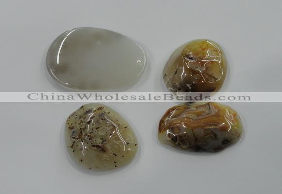 NGP1180 35*50mm - 50*70mm freeform agate gemstone pendants wholesale