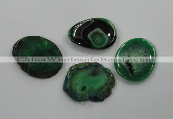 NGP1182 40*50mm - 50*60mm freeform agate gemstone pendants wholesale