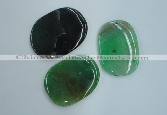 NGP1235 45*60mm - 55*65mm freeform agate gemstone pendants wholesale