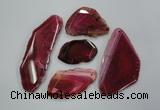 NGP1257 30*40mm - 50*70mm freeform agate gemstone pendants wholesale