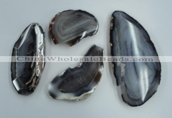 NGP1258 35*50mm - 50*80mm freeform agate gemstone pendants wholesale