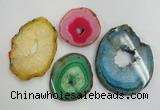 NGP1276 45*55mm - 70*90mm freeform agate gemstone pendants wholesale