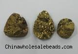 NGP1327 30*40mm - 45*55mm freeform agate gemstone pendants wholesale