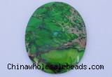 NGP235 40*50mm fashion dyed imperial jasper gemstone pendants