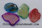 NGP3246 55*65mm - 50*75mm freeform agate slab pendants