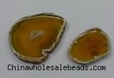 NGP4256 35*50mm - 45*80mm freefrom agate pendants wholesale