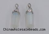 NGP5000 8*30mm sticks opal pendants wholesale