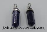 NGP5019 8*30mm sticks lapis lazuli gemstone pendants wholesale