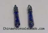 NGP5409 10*65mm sticks lapis lazuli gemstone pendants wholesale