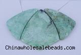NGP55 Fashion grass turquoise gemstone pendants set jewelry wholesale