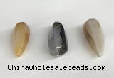 NGP5571 18*40mm - 23*58mm teardrop agate gemstone pendants