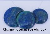 NGP68 Fashion chrysocolla gemstone pendants set jewelry wholesale