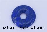 NGP721 5*30mm natural lapis lazuli gemstone donut pendant