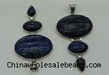 NGP8034 50*82mm - 52*86mm lapis lazuli pendant set jewelry