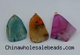 NGP8722 28*38mm - 40*45mm freeform agate pendants wholesale