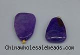 NGP8726 28*40mm - 30*54mm freeform agate pendants wholesale