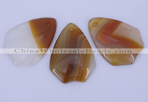 NGP918 5PCS 36*48mm agate druzy geode gemstone pendants