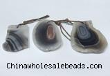 NGP9762 25*30mm-30*45mm freeform botswana agate pendants