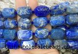 NLBS03 15 inches 13*18mm - 15*20mm faceted nuggets lapis lazuli beads