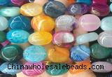 OVBS58 15 inches 15*20mm oval Agate gemstone beads wholesale