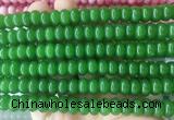RBBS100 15 inches 6*10mm rondelle candy jade gemstone beads wholesale