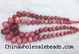 RBBS55 15 inches 8*12mm - 20*30mm rondelle agate beads wholesale