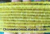 RBBS63 15 inches 2*4mm rondelle candy jade gemstone beads wholesale