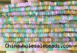RBBS64 15 inches 2*4mm rondelle candy jade gemstone beads wholesale
