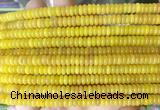RBBS67 15 inches 2*6mm rondelle candy jade gemstone beads wholesale