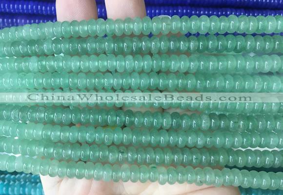 RBBS71 15 inches 2*6mm rondelle candy jade gemstone beads wholesale