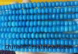 RBBS80 15 inches 5*8mm rondelle candy jade gemstone beads wholesale