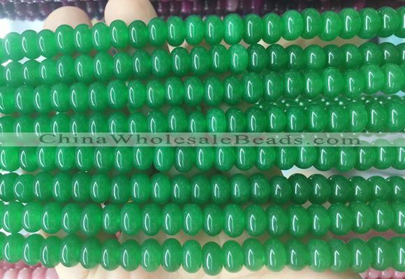 RBBS82 15 inches 5*8mm rondelle candy jade gemstone beads wholesale