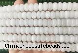 RBBS92 15 inches 6*10mm rondelle candy jade gemstone beads wholesale