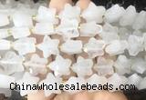 RGBS53 15 inches 14mm faceted star Angola crystal quartz beads wholesale