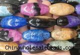 RIBS110 15 inches 18*40mm rice agate gemstone beads wholesale