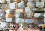 RTBS26 15 inches 15*20mm rectangle Agate gemstone beads wholesale
