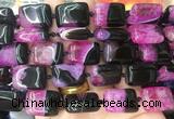 RTBS31 15 inches 15*20mm rectangle Agate gemstone beads wholesale