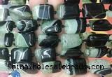 RTBS35 15 inches 15*20mm rectangle Agate gemstone beads wholesale
