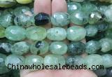RUBS06 15 inches 12*16mm - 13*18mm faceted nuggets prehnite beads
