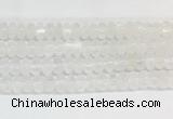 SEBS10 15 inches 6*10mm round selenite gemstone beads wholesale