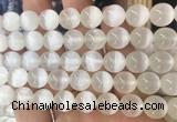 SEBS137 15 inches 10mm round selenite gemstone beads wholesale