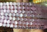 SEBS25 15 inches 6mm round selenite beads wholesale