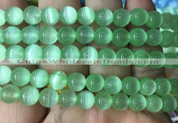 SEBS31 15 inches 8mm round selenite beads wholesale