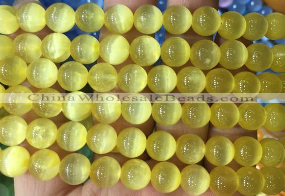 SEBS36 15 inches 8mm round selenite beads wholesale