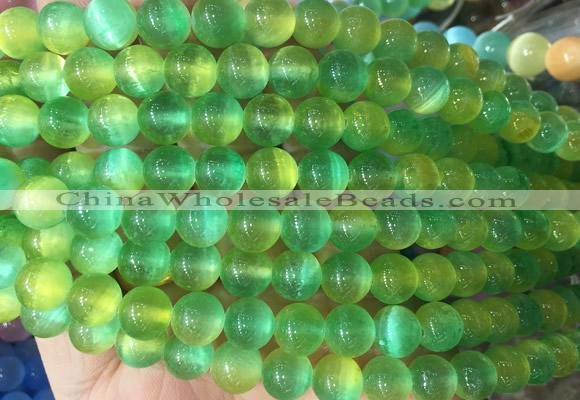 SEBS46 15 inches 8mm round selenite beads wholesale