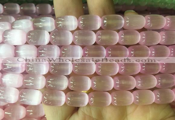 SEBS66 15 inches 8*12mm drum selenite gemstone beads wholesale