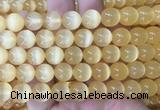 SEBS77 15 inches 10mm round selenite gemstone beads wholesale