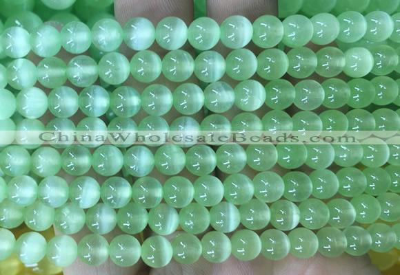 SEBS97 15 inches 6mm round selenite gemstone beads wholesale
