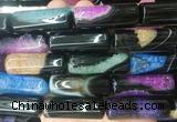 TBBS133 15 inches 13*40mm tube agate gemstone beads wholesale