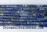 TBBS14 15 inches 4*13mm tube sodalite gemstone beads
